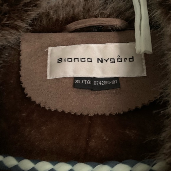 Long Vintage faux fur coat - Picture 5 of 5